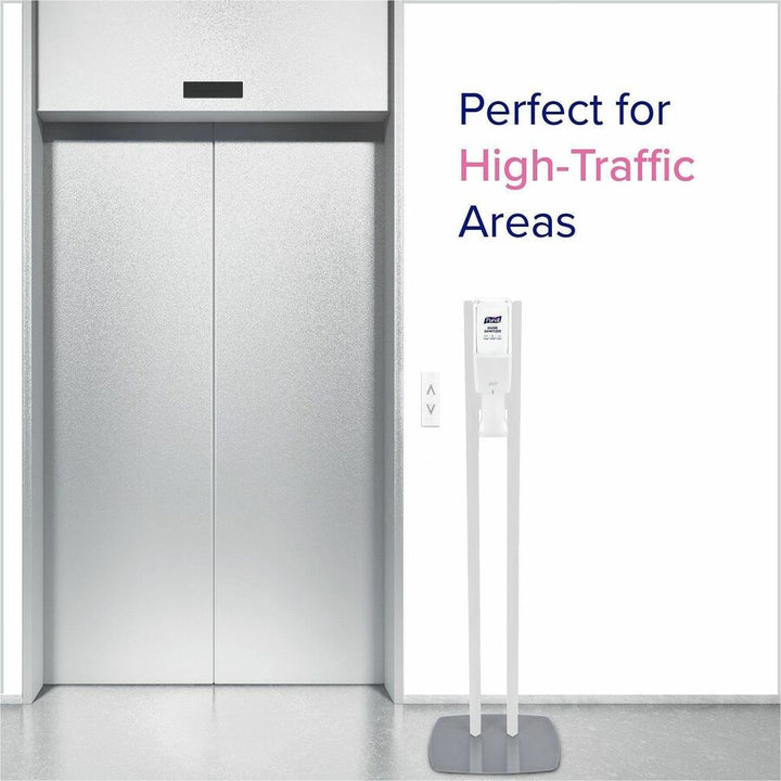Image of PURELL® 8210DS ES10 Floor Stand with Automatic Dispenser