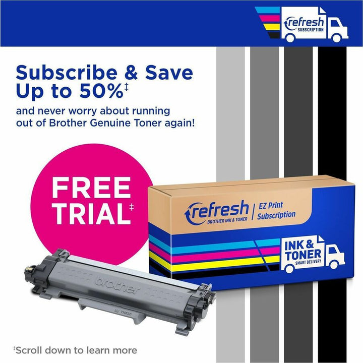 Image of Brother TN830XL High Yield Black Toner Cartridge, 3000 Pages, 1 Each