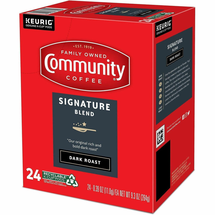 Image of Green Mountain Coffee 64042 Signature Blend Coffee, Compatible with Keurig 2 Brewer, Dark, 24 K-Cup, K-Cup, Signature Blend, Arabica, 24 / Box