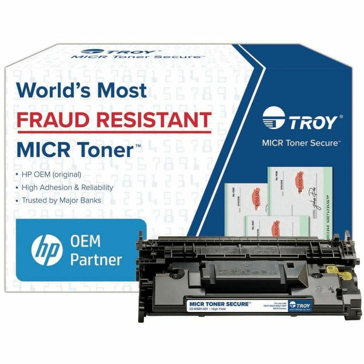 Image of TROY® 0281681001 289x High-Yield Micr Toner Secure, Alternative For Hp Cf289x, Black