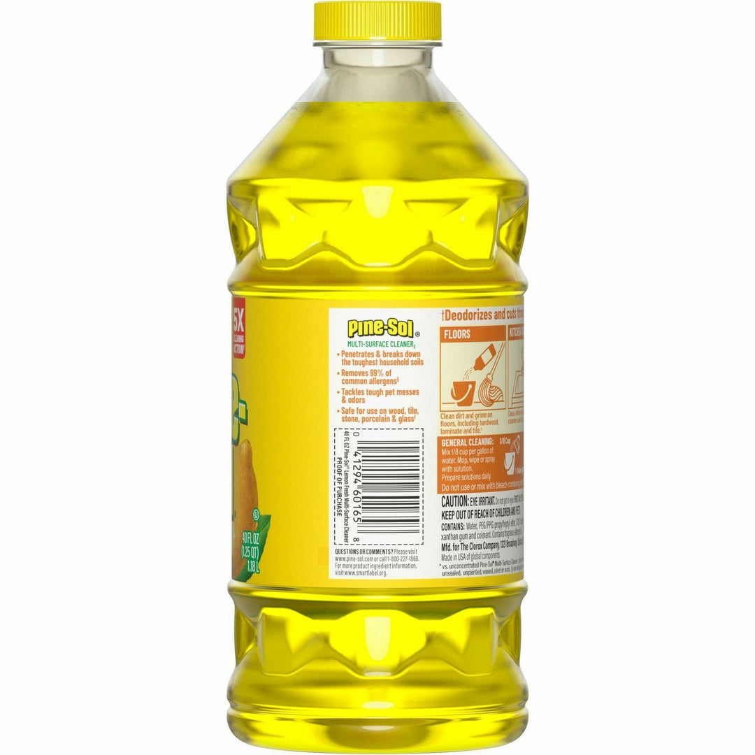 Image of Clorox® Cleaner,Multisurface,Liquid,Conc,Lemon Fresh,40oz,YW