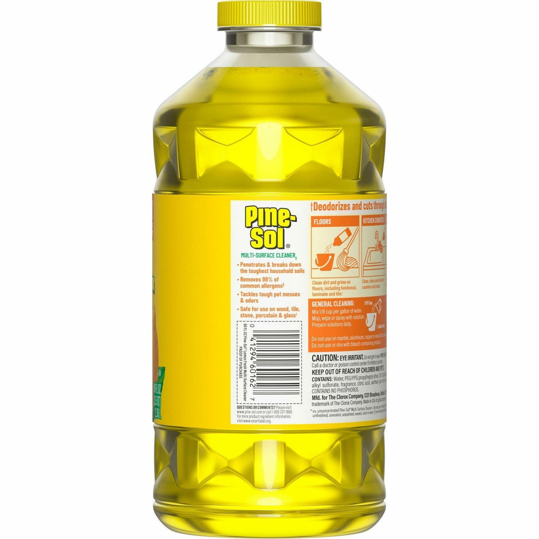 Image of Clorox® Cleaner,Multisurface,Liquid,Conc,Lemon Fresh,8oz,6/CT,YW