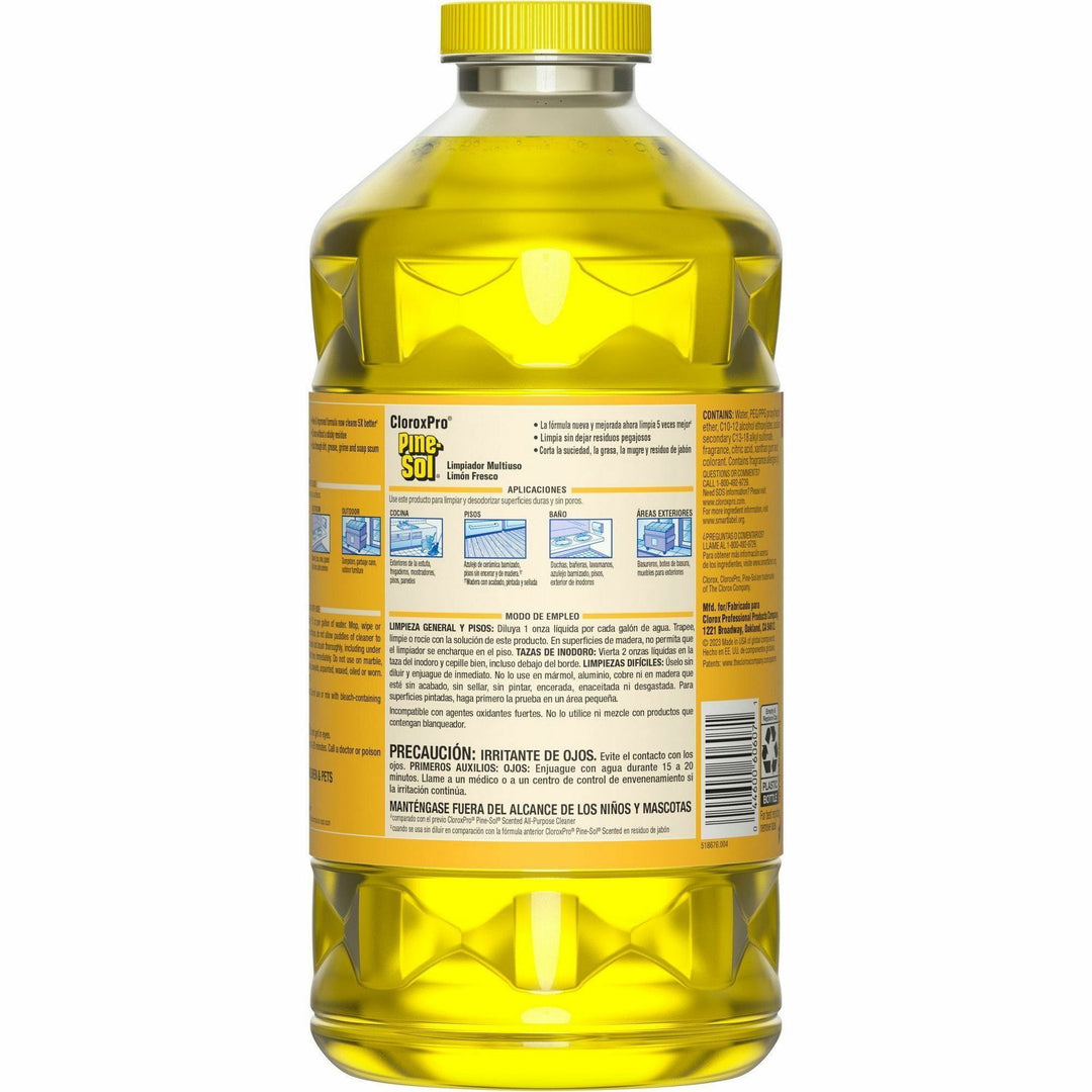 Image of Clorox® Cleaner,Multi-surface,Lemon Fresh,Conc,80oz,3/CT,YW