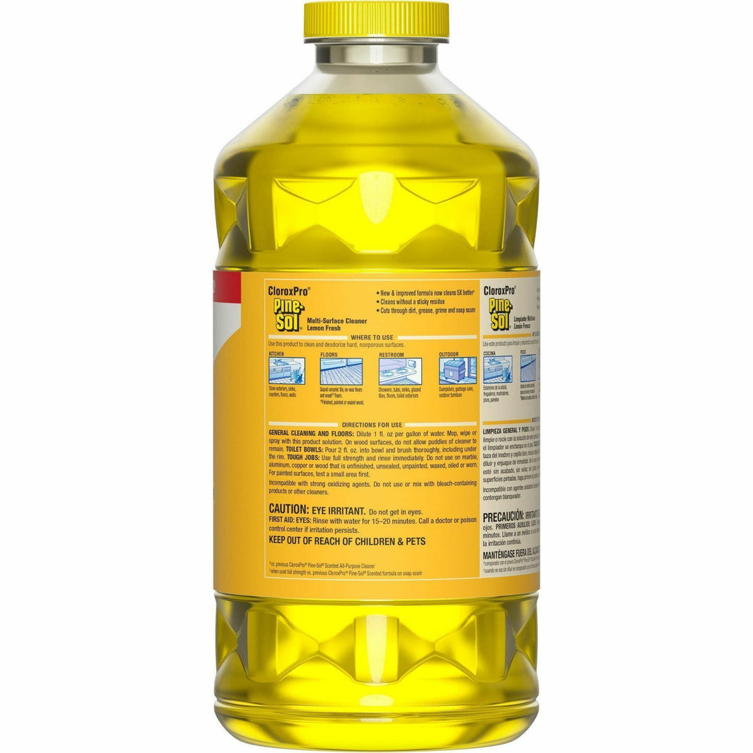 Image of Clorox® Cleaner,Multi-surface,Lemon Fresh,Conc,80oz,3/CT,YW