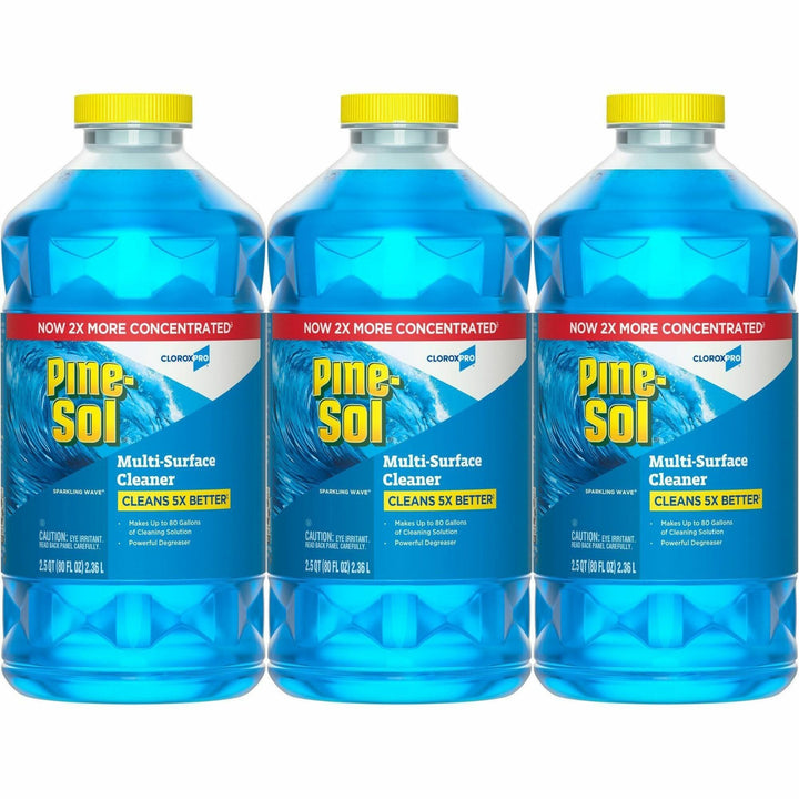 Image of Clorox® Cleaner,Multi-surface,Sparkle Wave,Conc,80oz,3/CT,BE