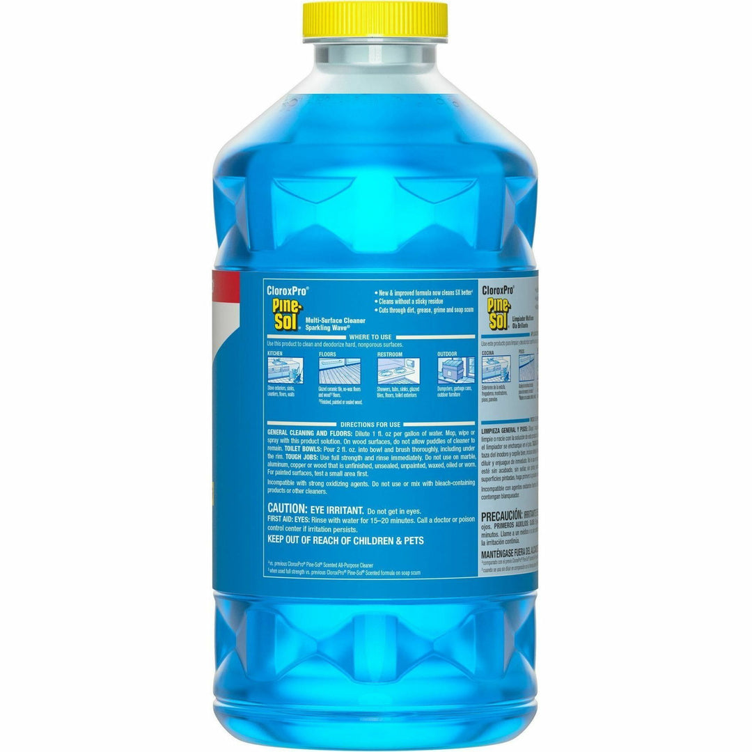 Image of Clorox® Cleaner,Multi-surface,Sparkle Wave,Conc,80oz,3/CT,BE