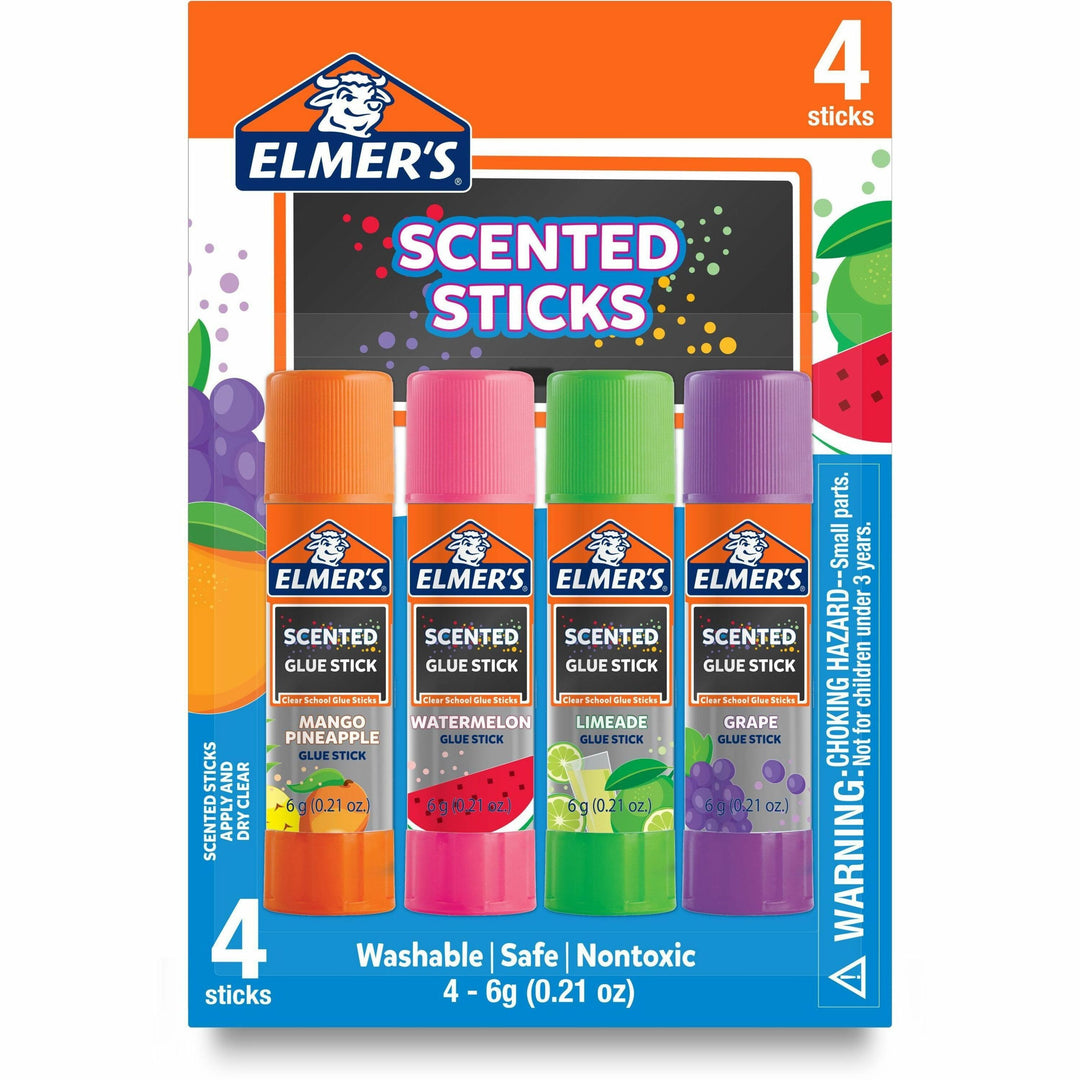 Image of Elmer's® Glue Stick,Tropical Scented,4 Scents,4/PK,AST