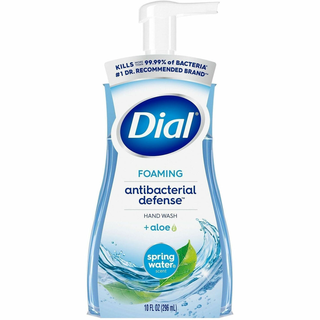 Image of Dial Antibacterial Defense 34739 Spring Water Foaming Soap