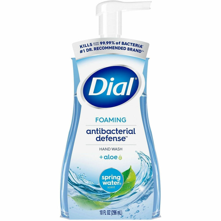 Image of Dial Antibacterial Defense 34739 Spring Water Foaming Soap