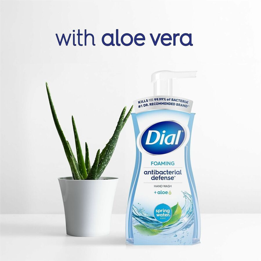 Image of Dial Antibacterial Defense 34739 Spring Water Foaming Soap
