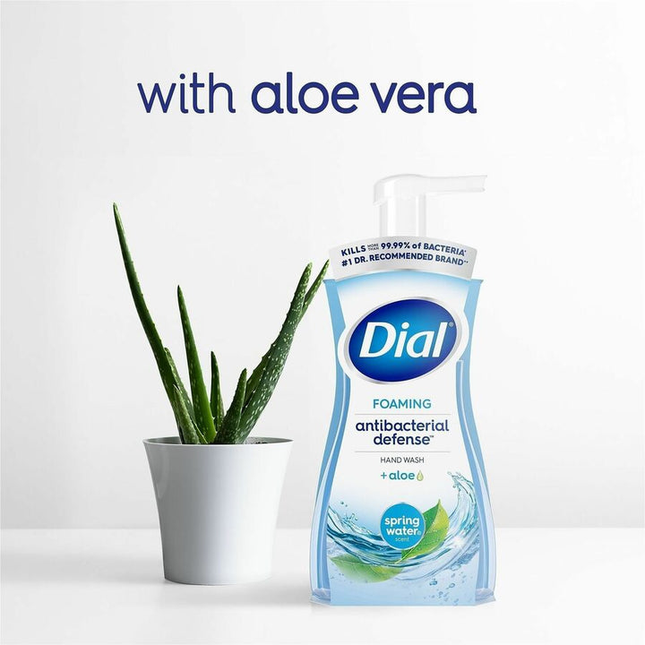 Image of Dial Antibacterial Defense 34739 Spring Water Foaming Soap
