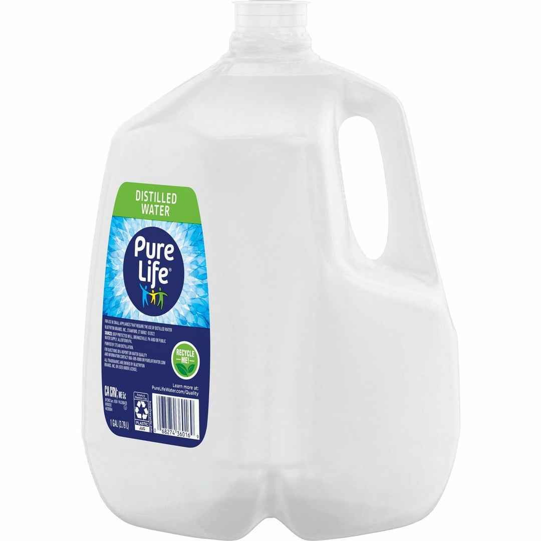 Image of Pure Life 12532472 Distilled Water, 127.82 fl oz (3.78 L)Bottle, 6 / Carton