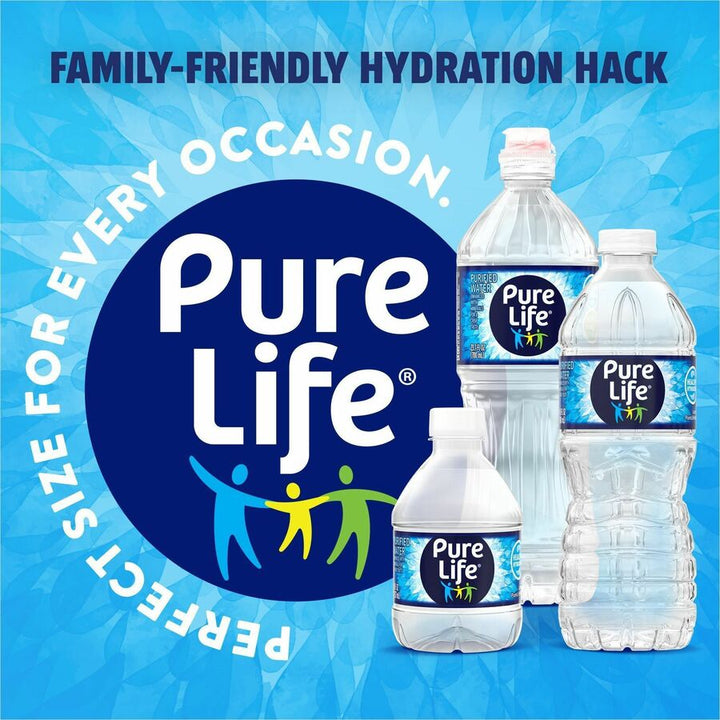 Image of Pure Life 12532472 Distilled Water, 127.82 fl oz (3.78 L)Bottle, 6 / Carton