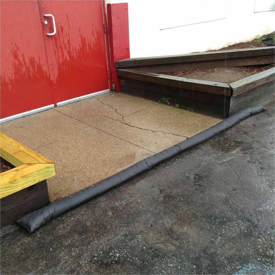 Image of Quick Dam QD6108 Flood Barriers, 3.5" Height, Black, 8 / Carton