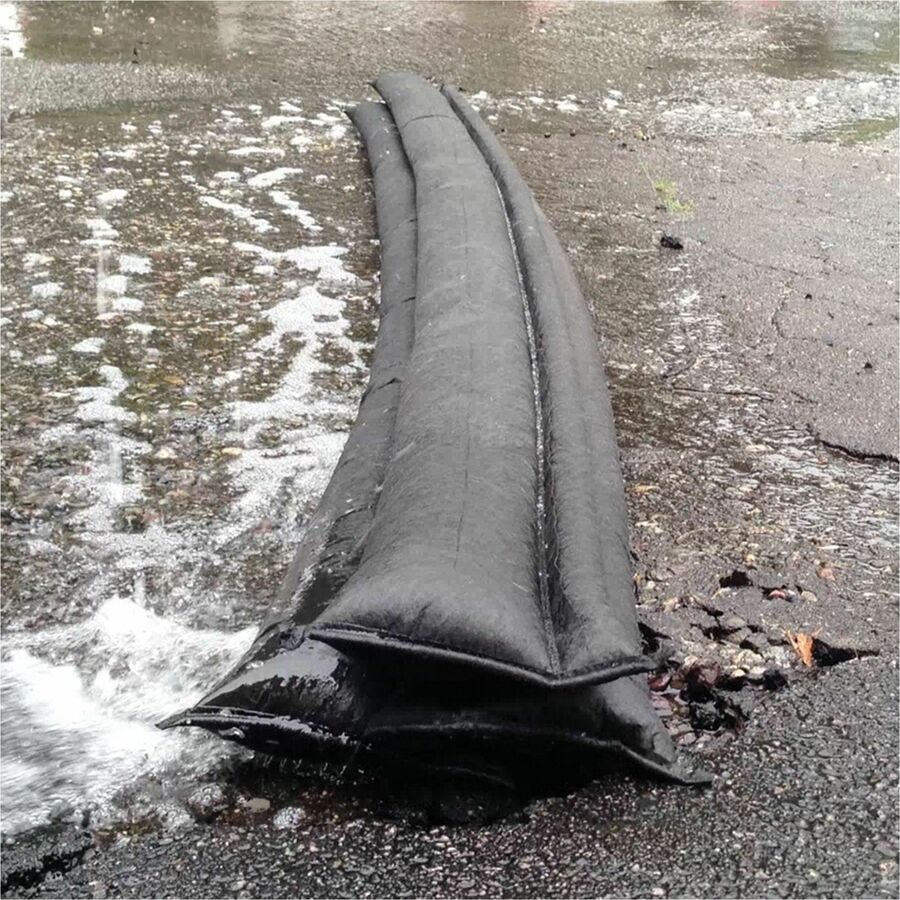 Image of Quick Dam QD6108 Flood Barriers, 3.5" Height, Black, 8 / Carton