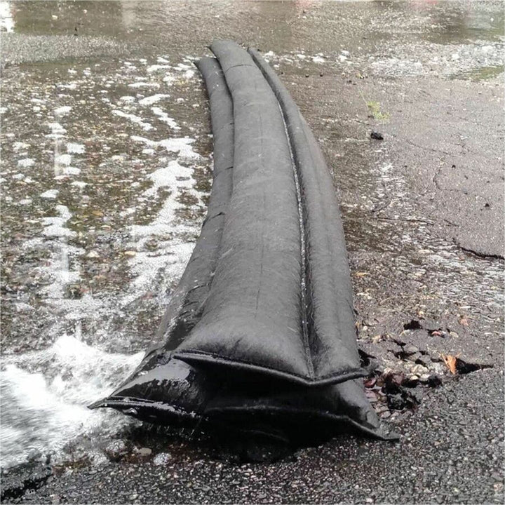 Image of Quick Dam QD6108 Flood Barriers, 3.5" Height, Black, 8 / Carton