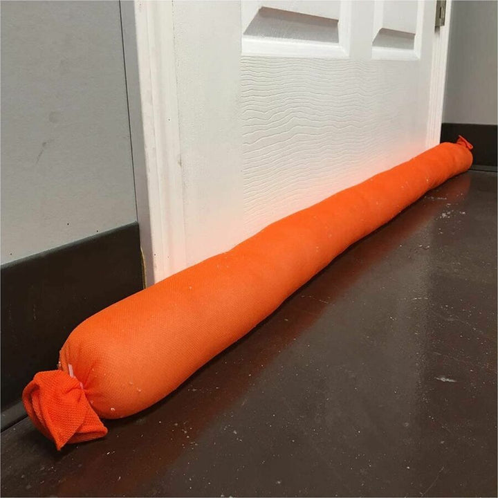 Image of Absorbent Specialty Products Dams,f/Floodwater,Gel Interior,10'Lx2.5"H,12/CT,Orange