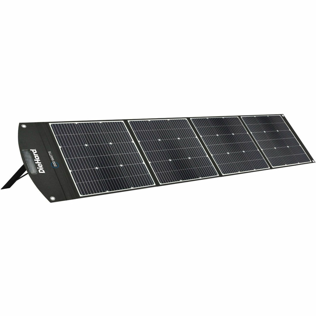 Image of ESM Solar Panel,200 Watt,20Volt,9.8' Cable,31-1/2"x126",Rich BK