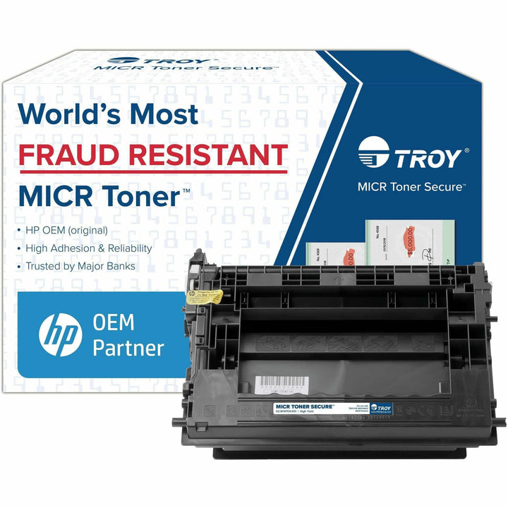 Image of TROY® 02w1470x001 147x High-Yield Micr Toner, Alternative For Hp W1470x, Black