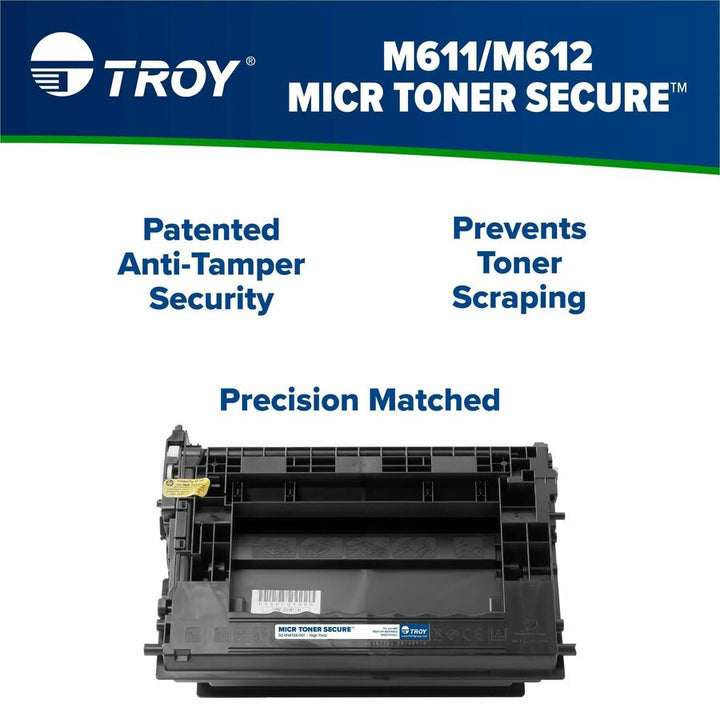 Image of TROY® 02w1470x001 147x High-Yield Micr Toner, Alternative For Hp W1470x, Black