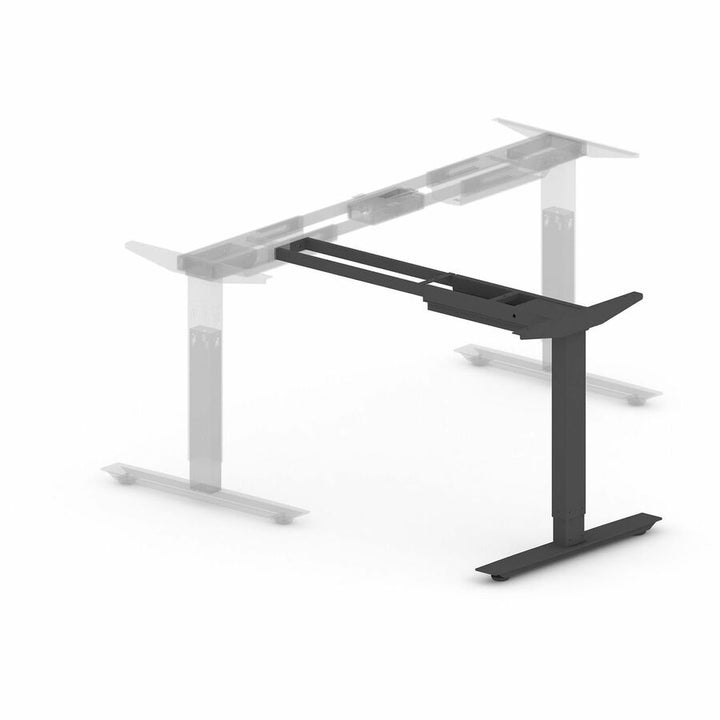 Image of Lorell Base,Sit-Stand,2-Tier Leg,41.9"-51.6"Wx26.4"Dx26.6"-45"H,BK
