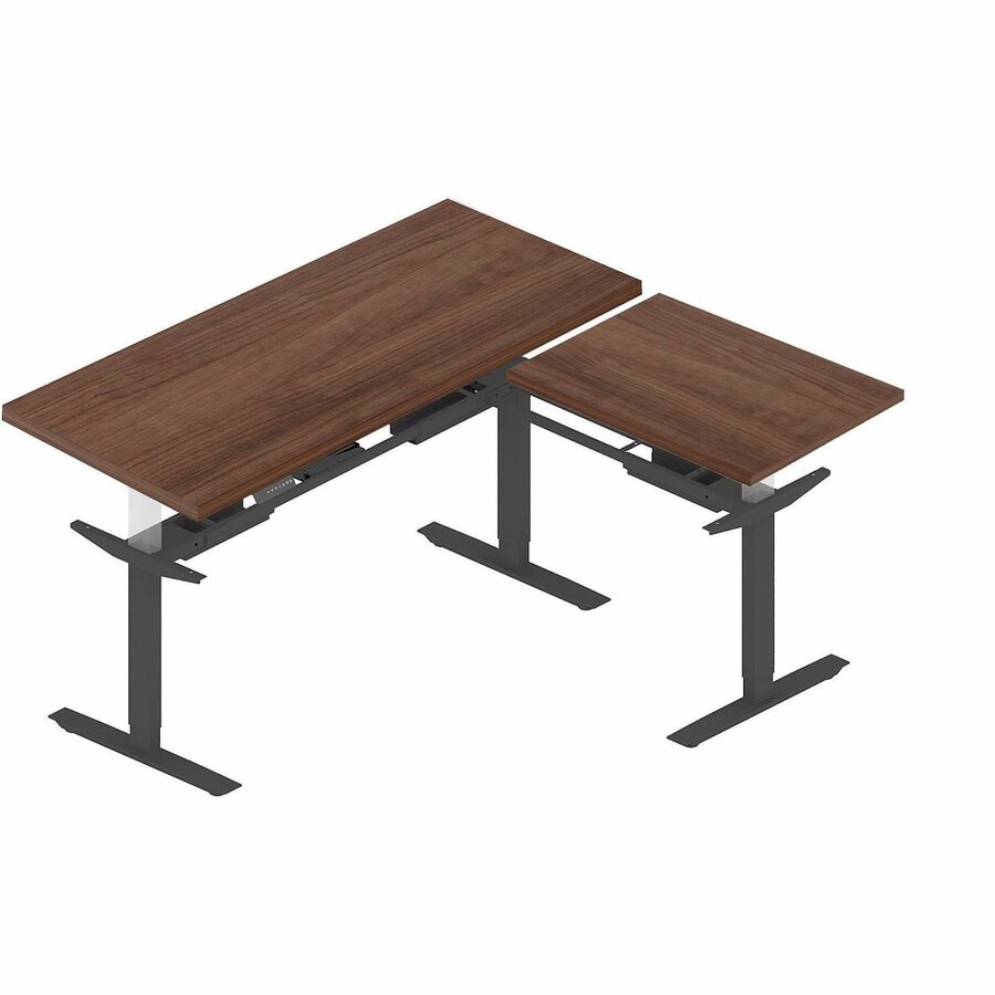 Image of Lorell Base,Sit-Stand,2-Tier Leg,41.9"-51.6"Wx26.4"Dx26.6"-45"H,BK