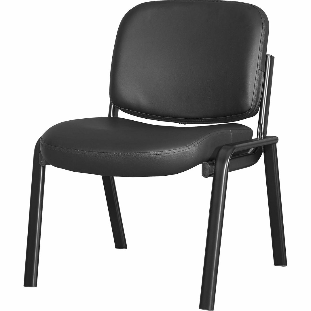 Image of Lorell 84595 Deluxe Guest Seating Deluxe 4-Leg Guest Chair without Arms