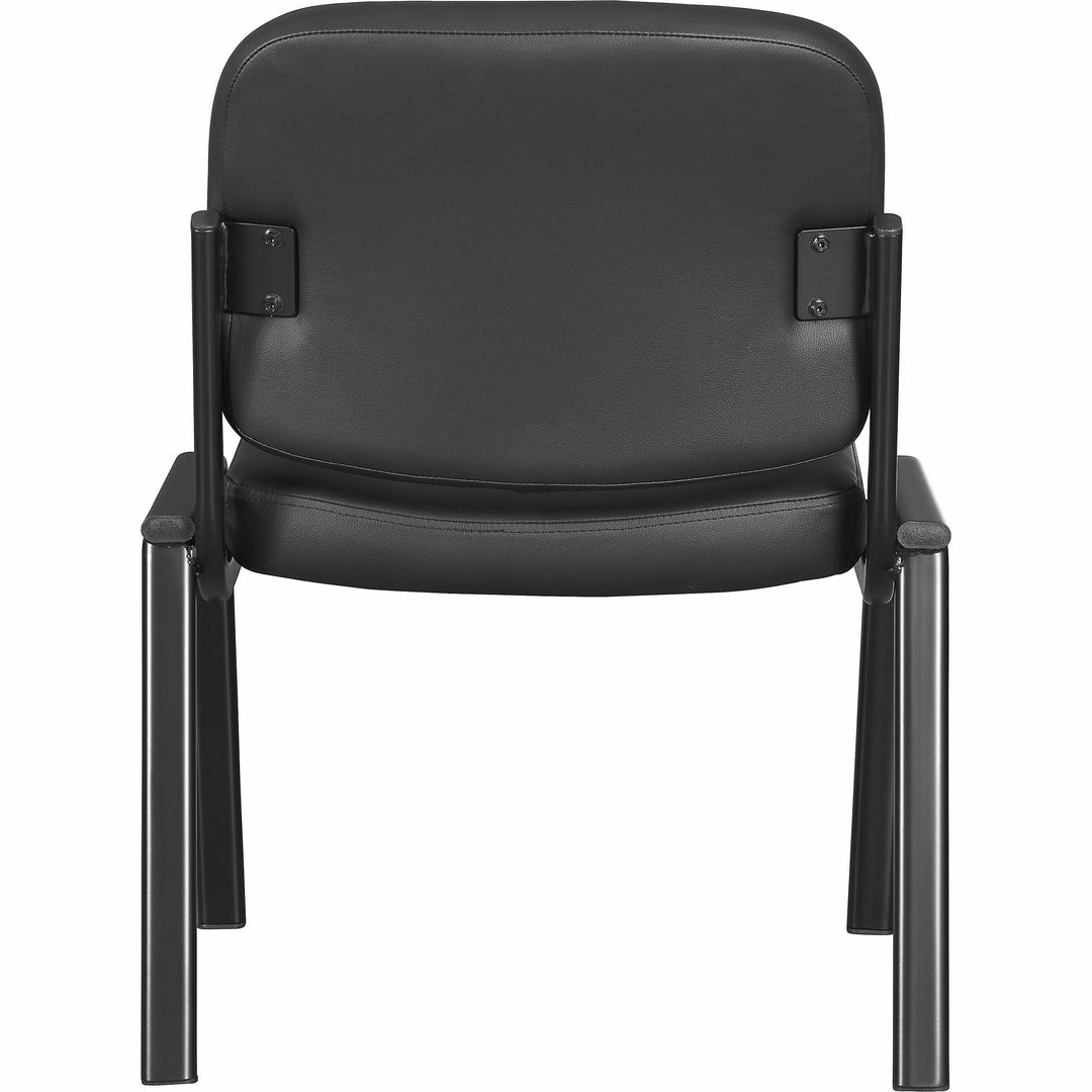 Image of Lorell 84595 Deluxe Guest Seating Deluxe 4-Leg Guest Chair without Arms