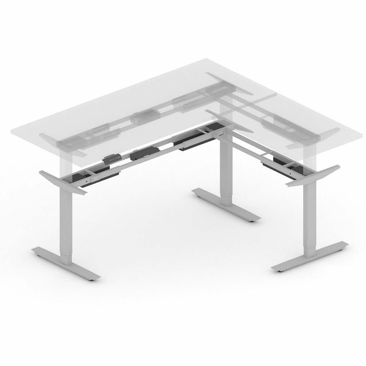 Image of Lorell Base,Sit-Stand,2-Tier Leg,41.9"-51.6"Wx26.4"Dx26.6"-45"H,SR