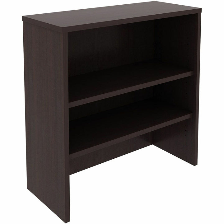 Image of Lorell Bookcase, Stack-on, 36"x15"x36", Espresso