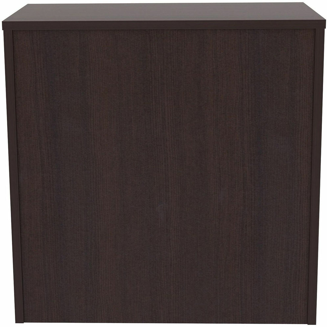 Image of Lorell Bookcase, Stack-on, 36"x15"x36", Espresso