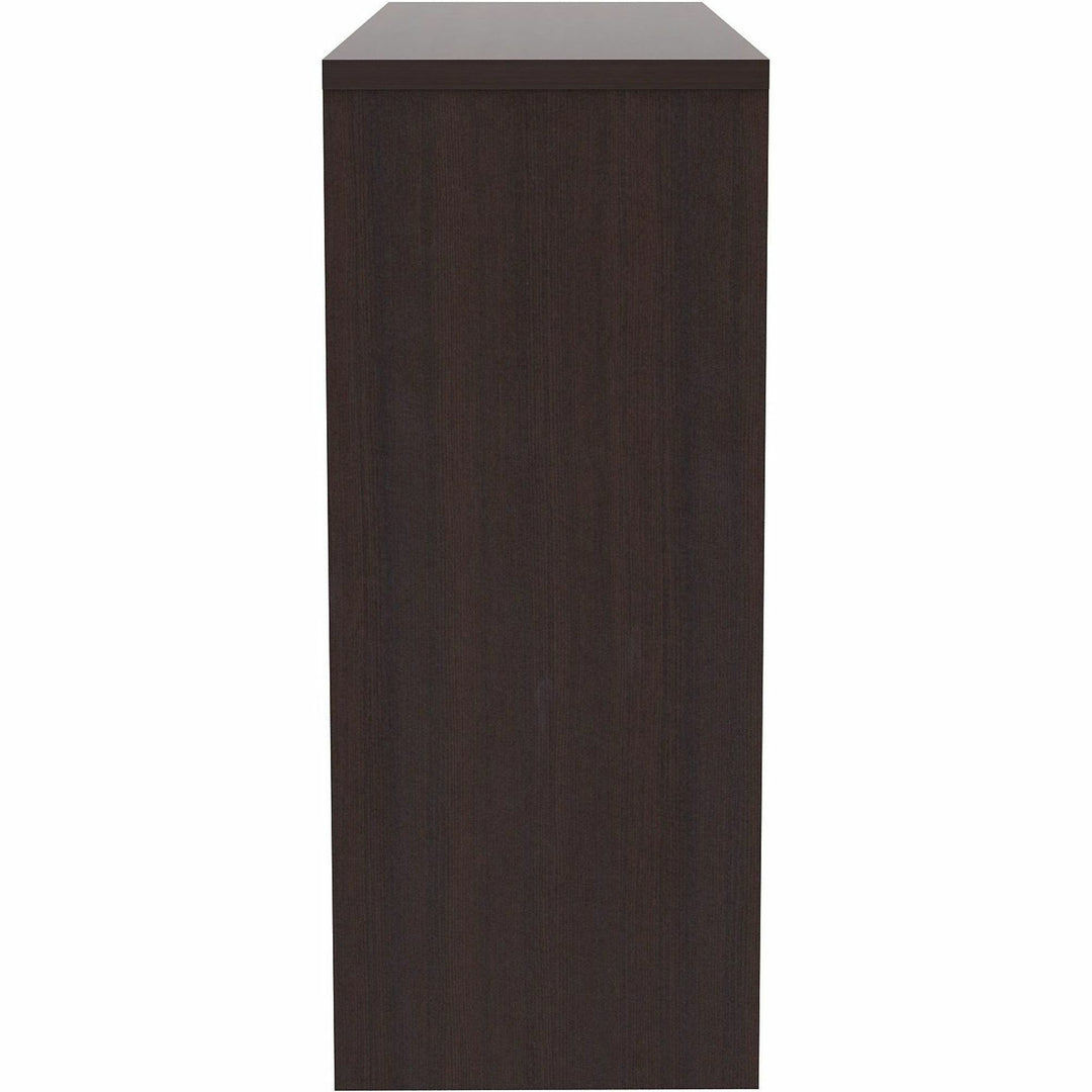 Image of Lorell Bookcase, Stack-on, 36"x15"x36", Espresso