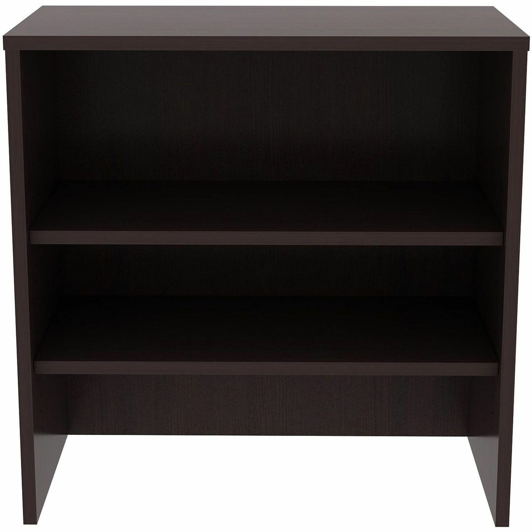 Image of Lorell Bookcase, Stack-on, 36"x15"x36", Espresso