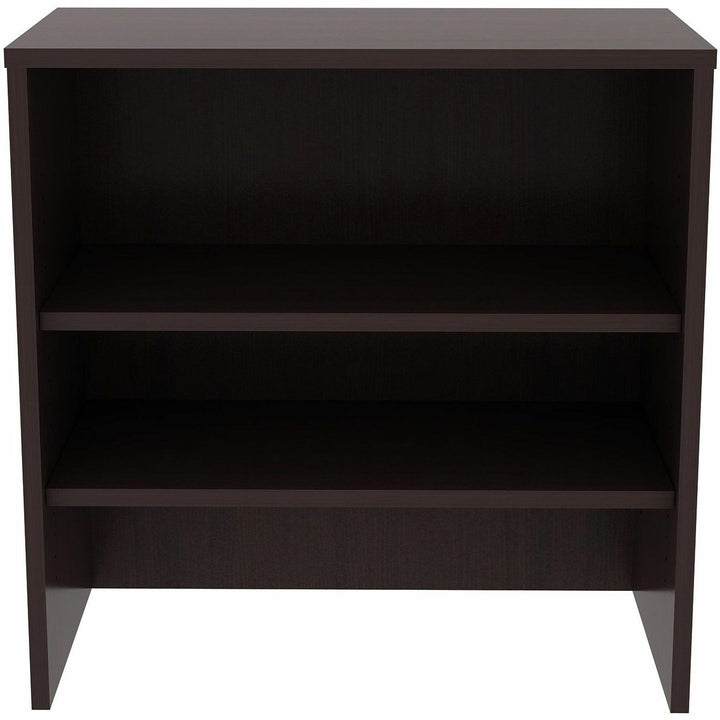 Image of Lorell Bookcase, Stack-on, 36"x15"x36", Espresso