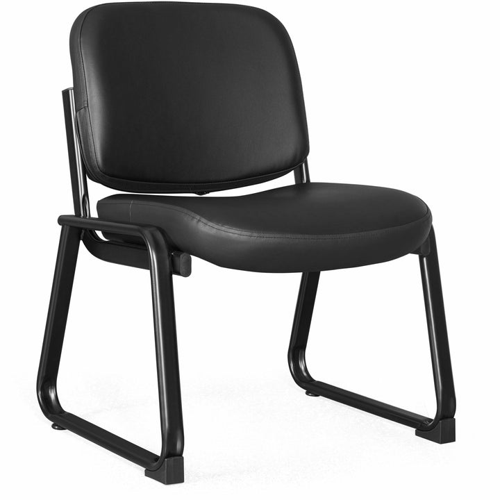 Image of Lorell 84597 Deluxe Guest Seating Standard Guest Chair without Arms