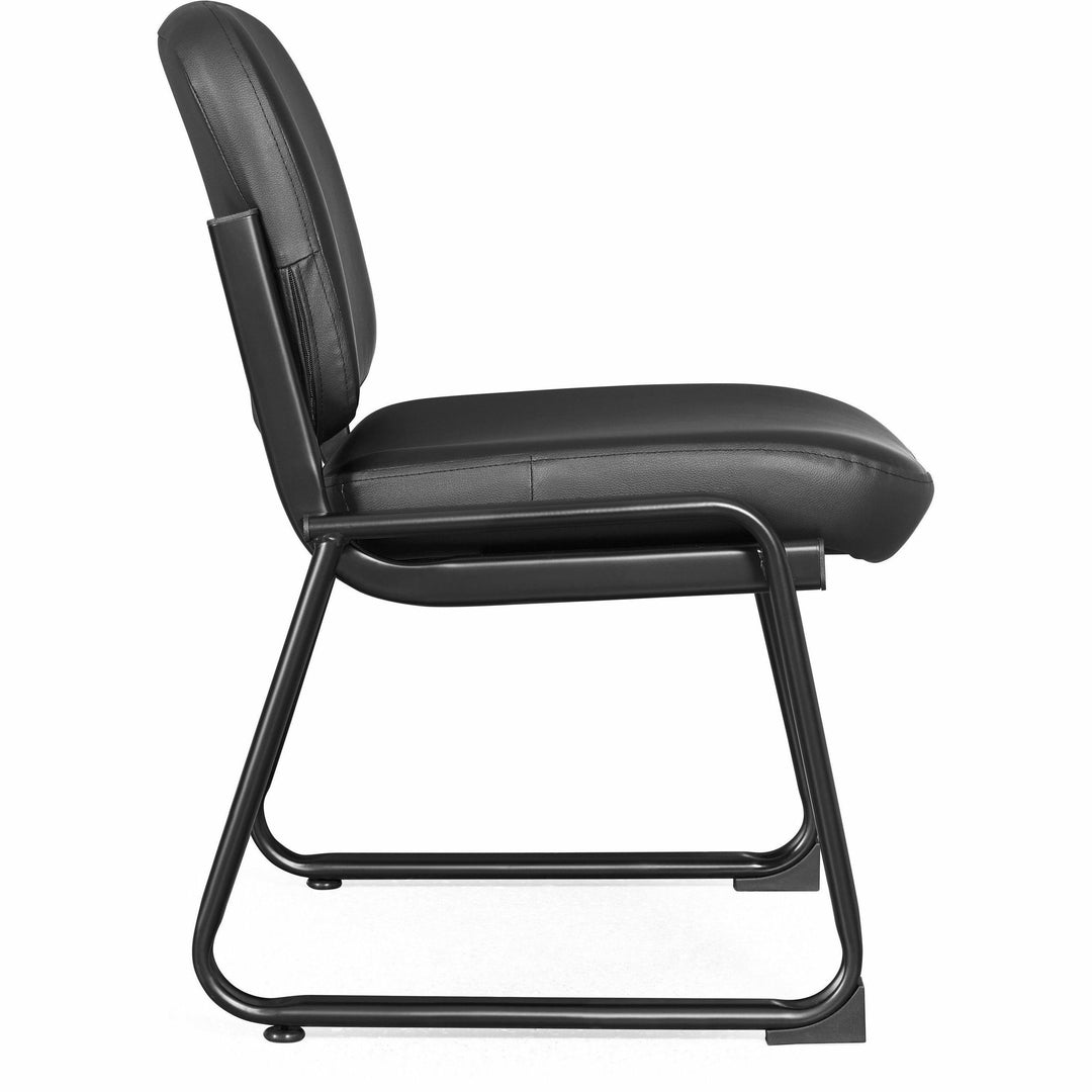 Image of Lorell 84597 Deluxe Guest Seating Standard Guest Chair without Arms