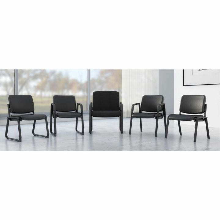 Image of Lorell 84597 Deluxe Guest Seating Standard Guest Chair without Arms