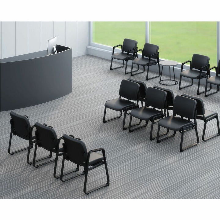 Image of Lorell 84597 Deluxe Guest Seating Standard Guest Chair without Arms