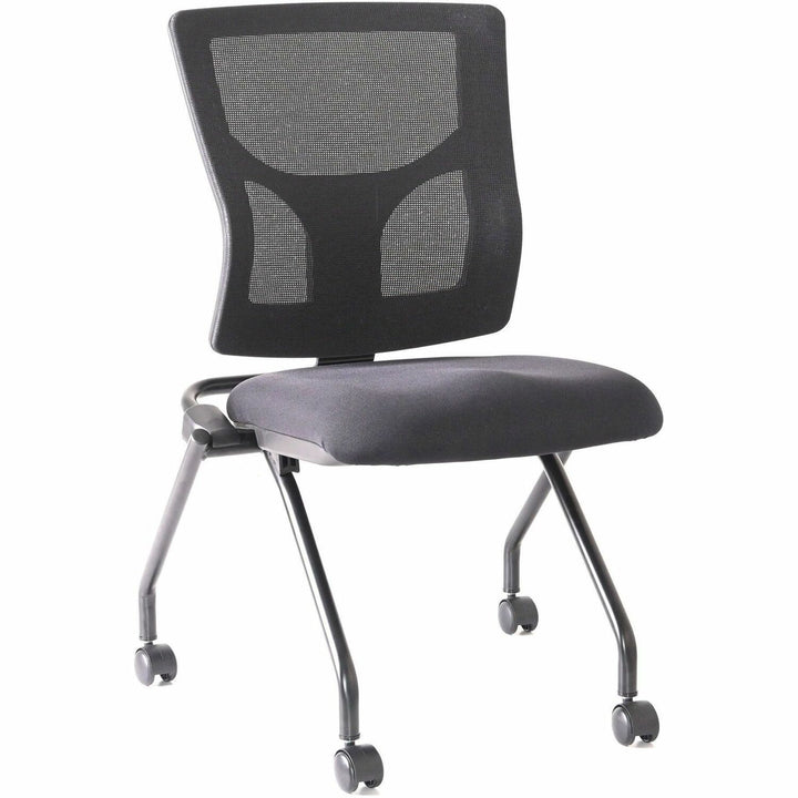 Image of Lorell Chair,Training,Nestable,19-1/2"x19-5/16"x37",2/CT,Black