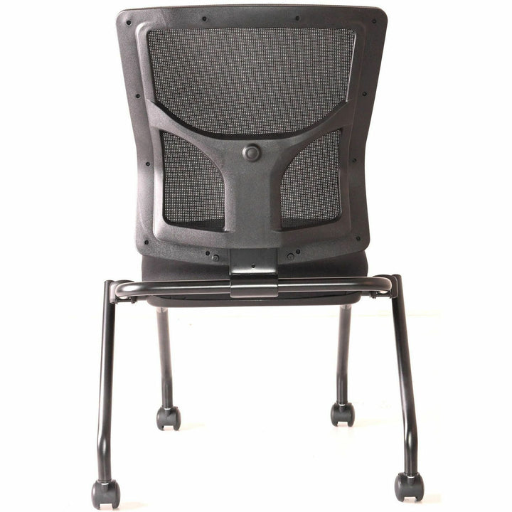 Image of Lorell Chair,Training,Nestable,19-1/2"x19-5/16"x37",2/CT,Black