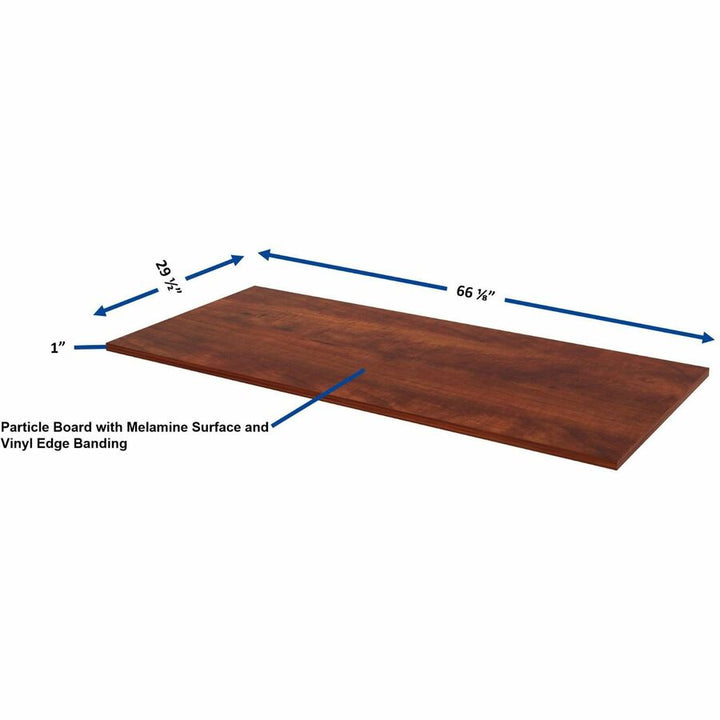 Image of Lorell Top, Multipurpose, 66"x30"x1", Cherry
