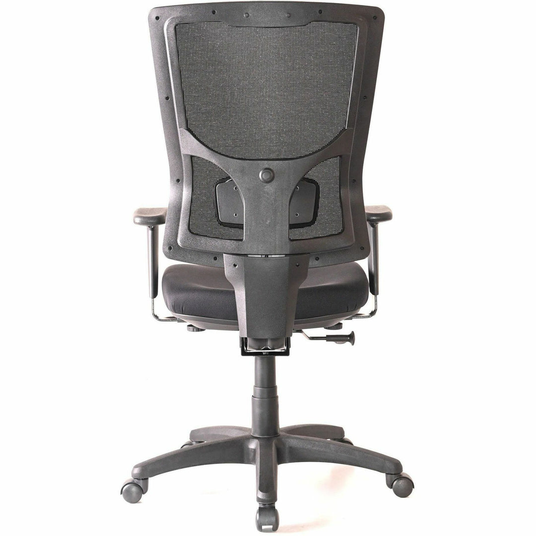 Image of Lorell Hi-Back Chair,Mesh Back,20-7/8"x20-1/2"x40-1/2"-44",BK