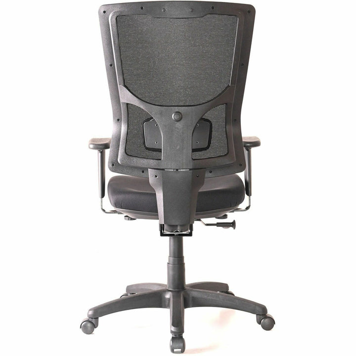 Image of Lorell Hi-Back Chair,Mesh Back,20-7/8"x20-1/2"x40-1/2"-44",BK