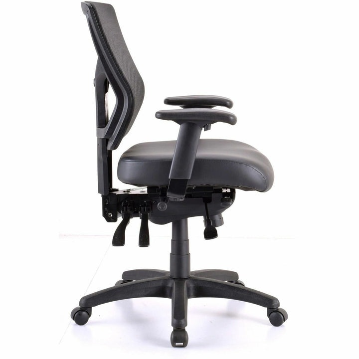 Image of Lorell Chair,Antibacterial Seat,20-1/2"x20-1/2"x35-3/4"-39-3/8",BK