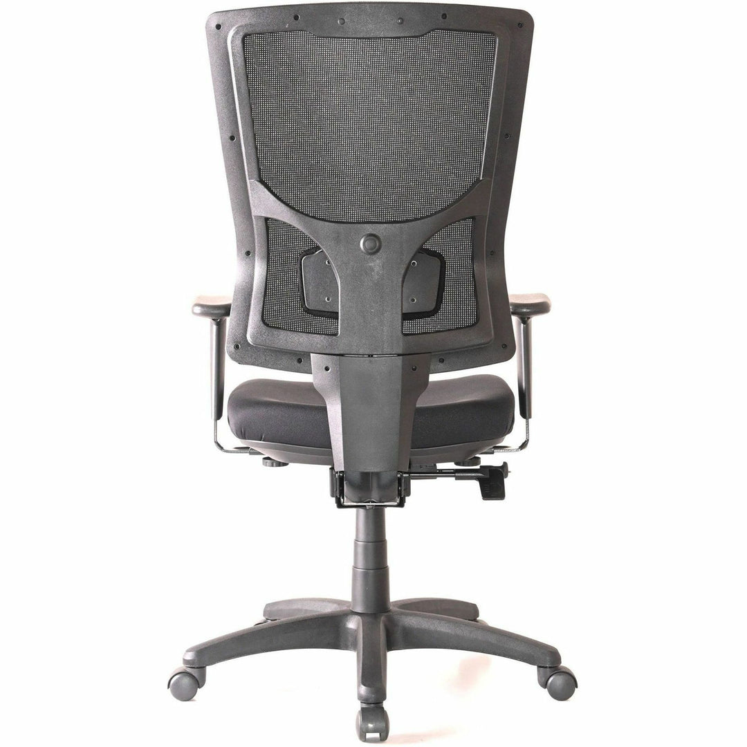 Image of Lorell Hi-back Chair,Mesh Back,20-7/8"x20-1/2"x41-3/8"-44-7/8",BK