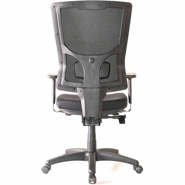 Image of Lorell Hi-back Chair,Mesh Back,20-7/8"x20-1/2"x41-3/8"-44-7/8",BK