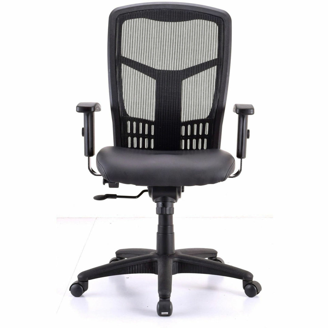 Image of Lorell High-Back Chair,Exec,Swivel,28-1/2"x28-1/2"x45",BK
