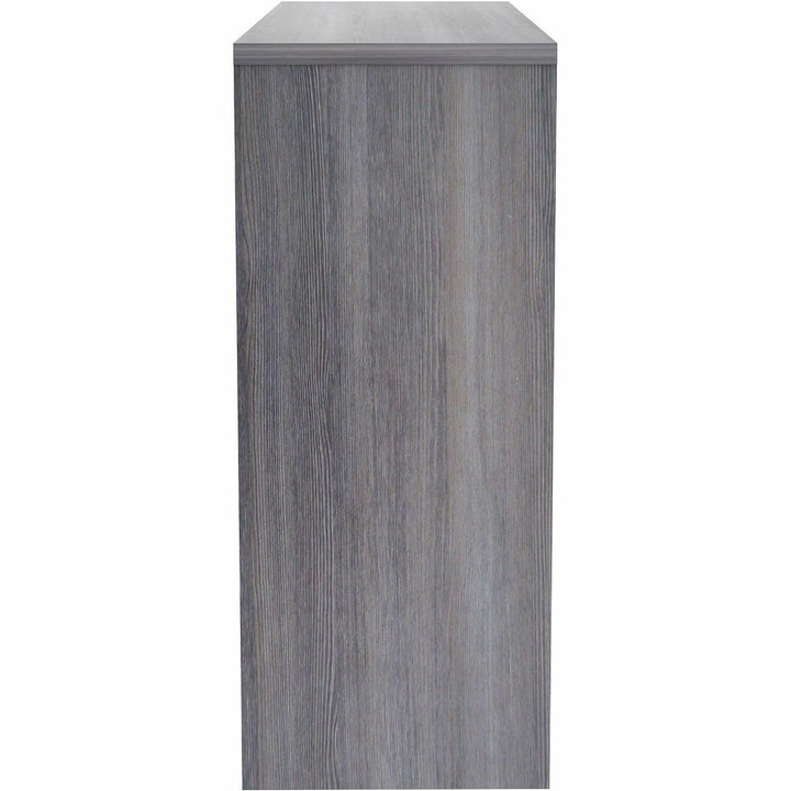 Image of Lorell Bookcase, Stack-on, 36"x15"x36", Weathered Charcoal