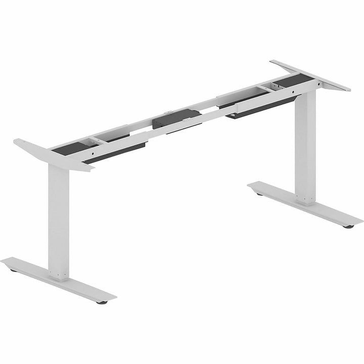 Image of Lorell Sit-to-Stand Base,f/48"-72" Tabletop,2-Tier,26.6"-45.1"H,SR