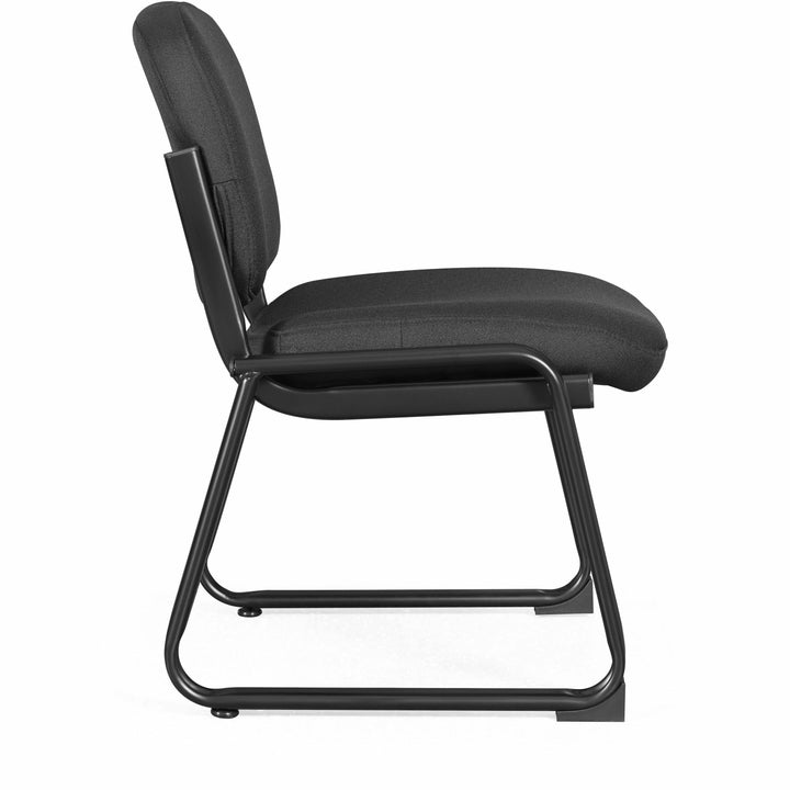 Image of Lorell Guest Chair, Fabric, 24-3/4"x26"x33-1/2", Black